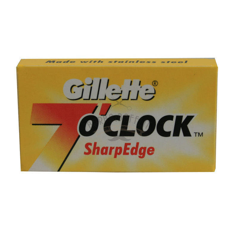 Lamette Gillette 7 O'Clock SharpEdge 1 pacchetto da 5 lame