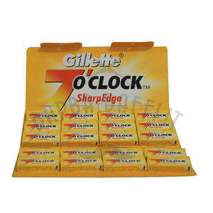 Lamette Gillette 7 O?Clock Sharp Edge stecca da 20 pacchetti