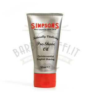 Pre Shave Oil Simpsons 50 ml.