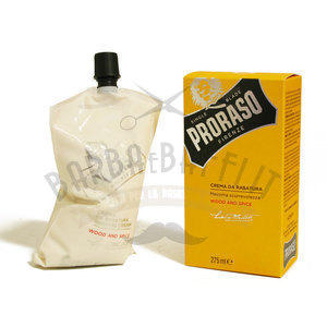 Crema da Rasatura Wood and Spice Proraso vescica 275 ml.