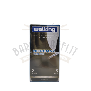 Guanti Nitromax Long Walking senza polvere Small 50 pz.
