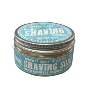 Sapone da Barba Shaving Soap Nordic Shaving Company Menthol e Pine 80 g