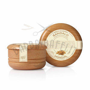 Crema da barba Ciotola Legno Sandalo Mondial 150 ml.