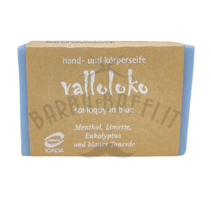 Sapone Detergente Naturale Soliloquy in Blue 100 gr Valloloko