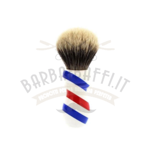 Pennello da Barba Tasso Best Barberpole 24 Yaqi 1207