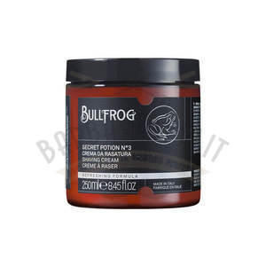 Crema da Rasatura Secret Potion N°3 Bullfrog Vaso 250 ml