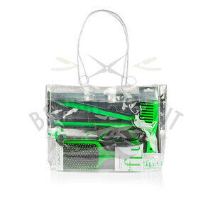 Kit Travel Bag Gettin Fluo Verde Piastra + Pettini + Occhiali Sole