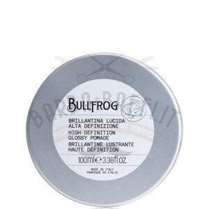 Brillantina Lucida Alta Definizione Vaso Alluminio Bullfrog 100 ml