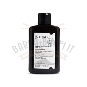 Shampoo Illuminante Antigiallo per Capelli e Barba Bullfrog 150 ml